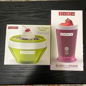 Zoku ice cream maker and slush and shake maker